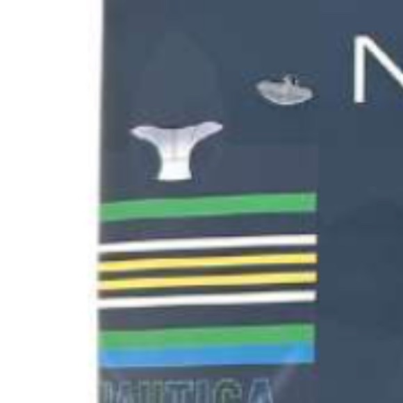 Nautica Multicolor Striped Blanket with Sailboat Design - Picture 5 of 7